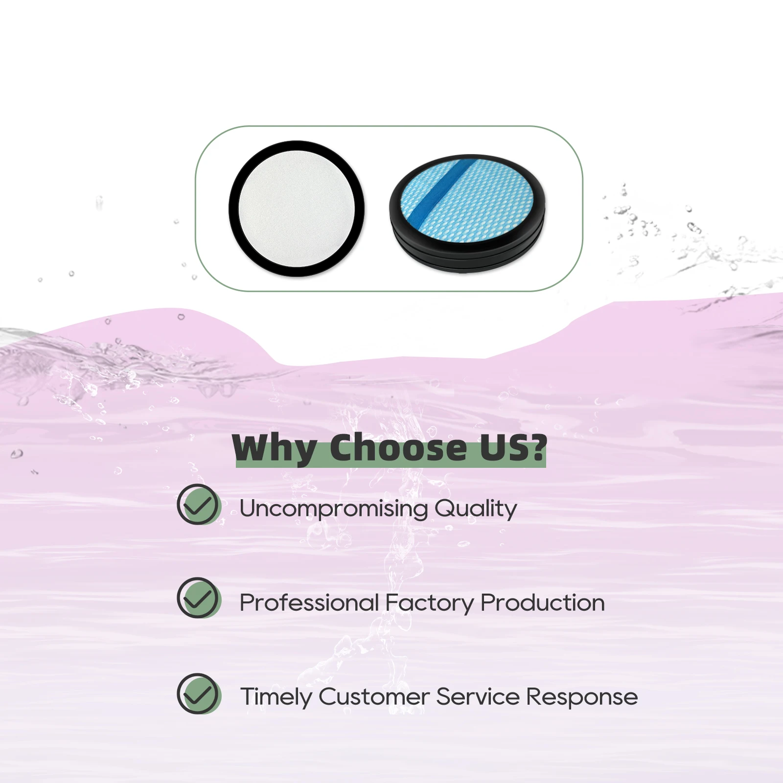 Фильтр для пыли OSSIEAO к Philips PowerPro Aqua Duo