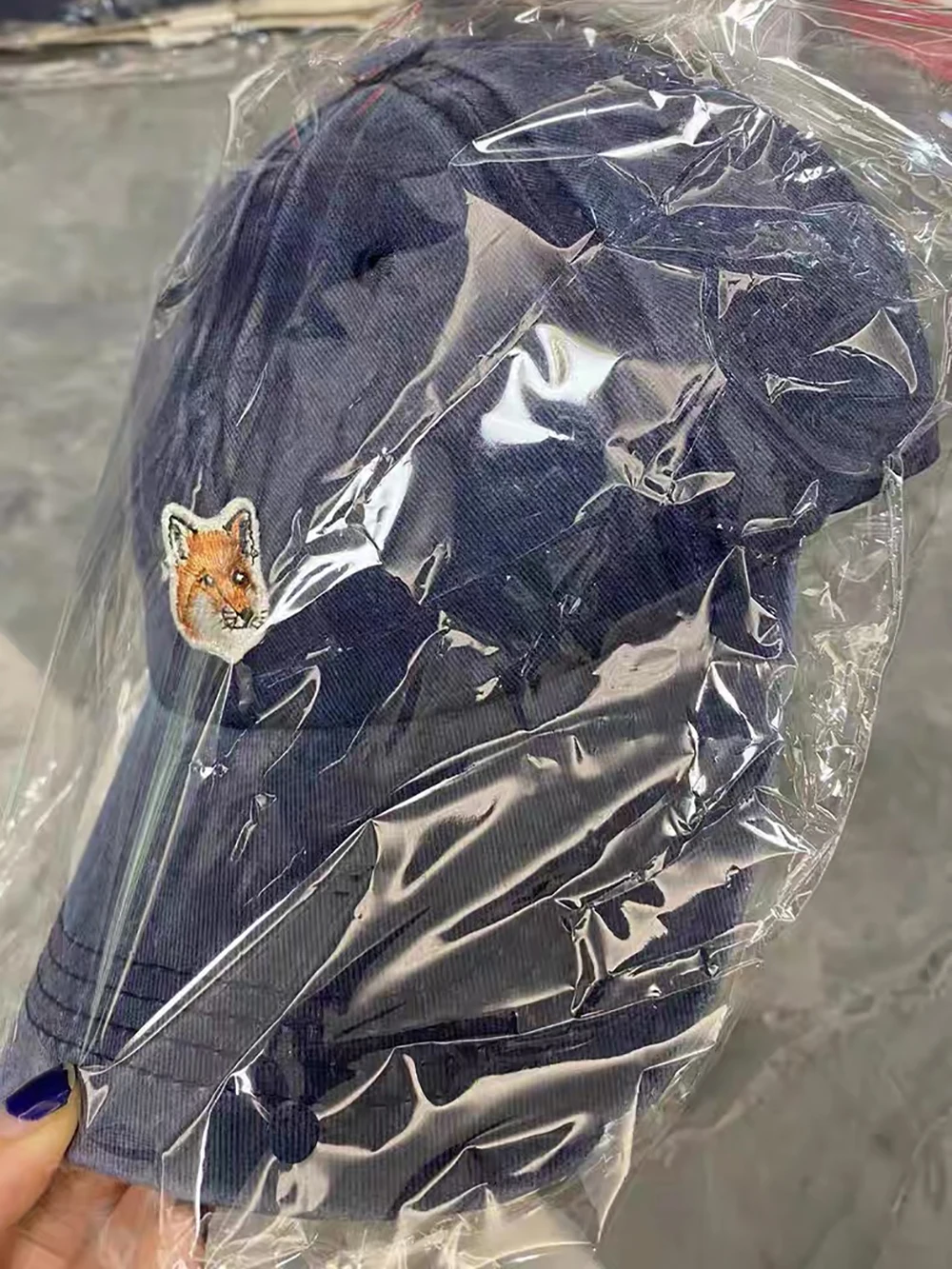 

ZESSAM Fox Head Embroidered Spring Summer Peaked Cap Unisex Adjustable Casual Vintage Cap