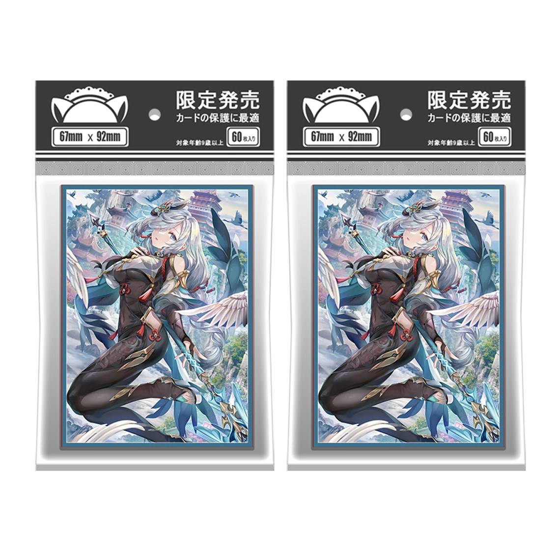 

60PCS Anime Outer Animation Card Sleeves Board Game Trading Cards Protector MTG TCG PKM Shield Card Cover Standard Size 67x92mm