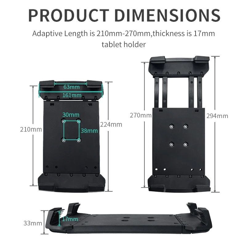 Универсальный зажим для планшета SAMSUNG galaxy Tab Active pro Samsung Galaxy и многое другое