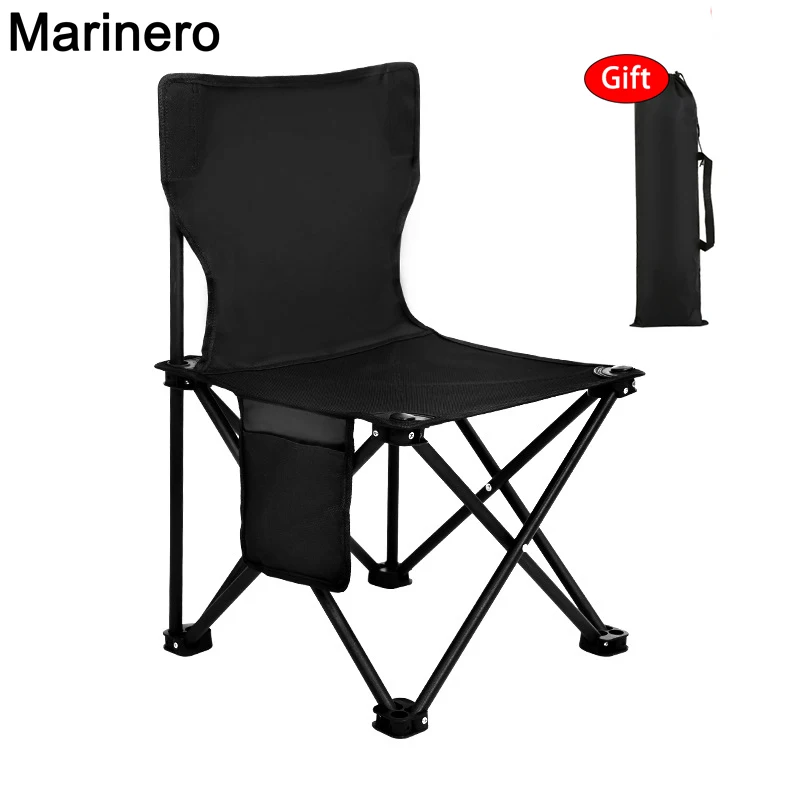 

Marinero Ultralight Folding Fishing Chair Camping Seat Picnic Portable Carry The Oxford Cloth Stool Outdoor BBQ Chairs