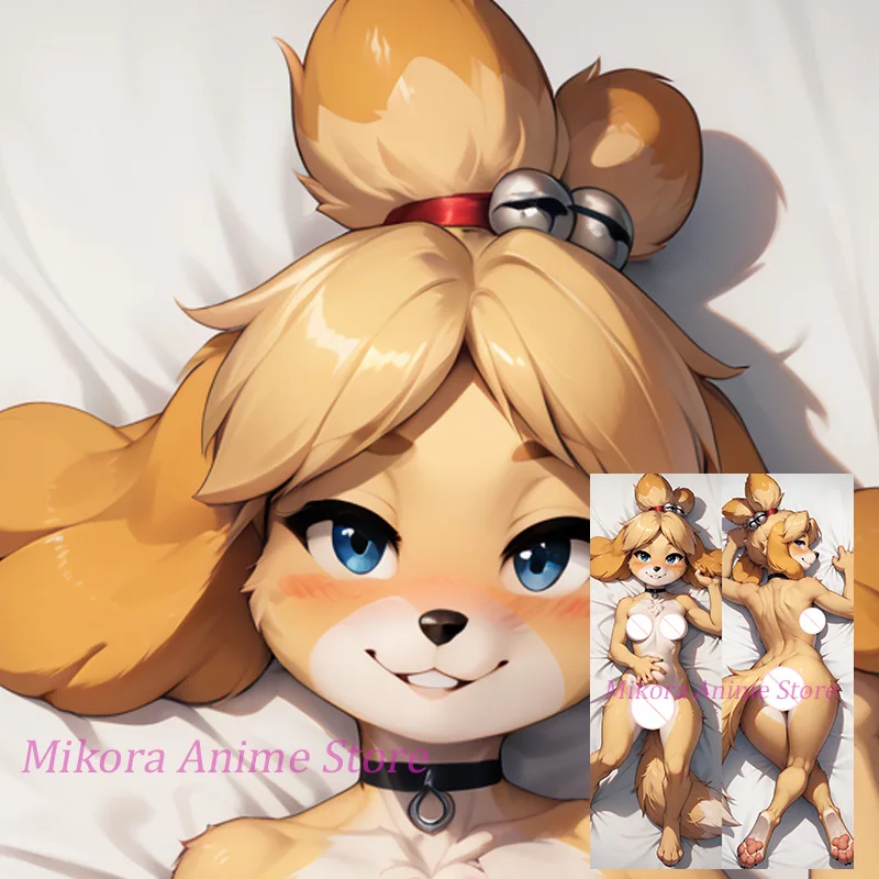 Dakimakura isabelle аниме наволочка для тела двусторонний принт в натуральную величину