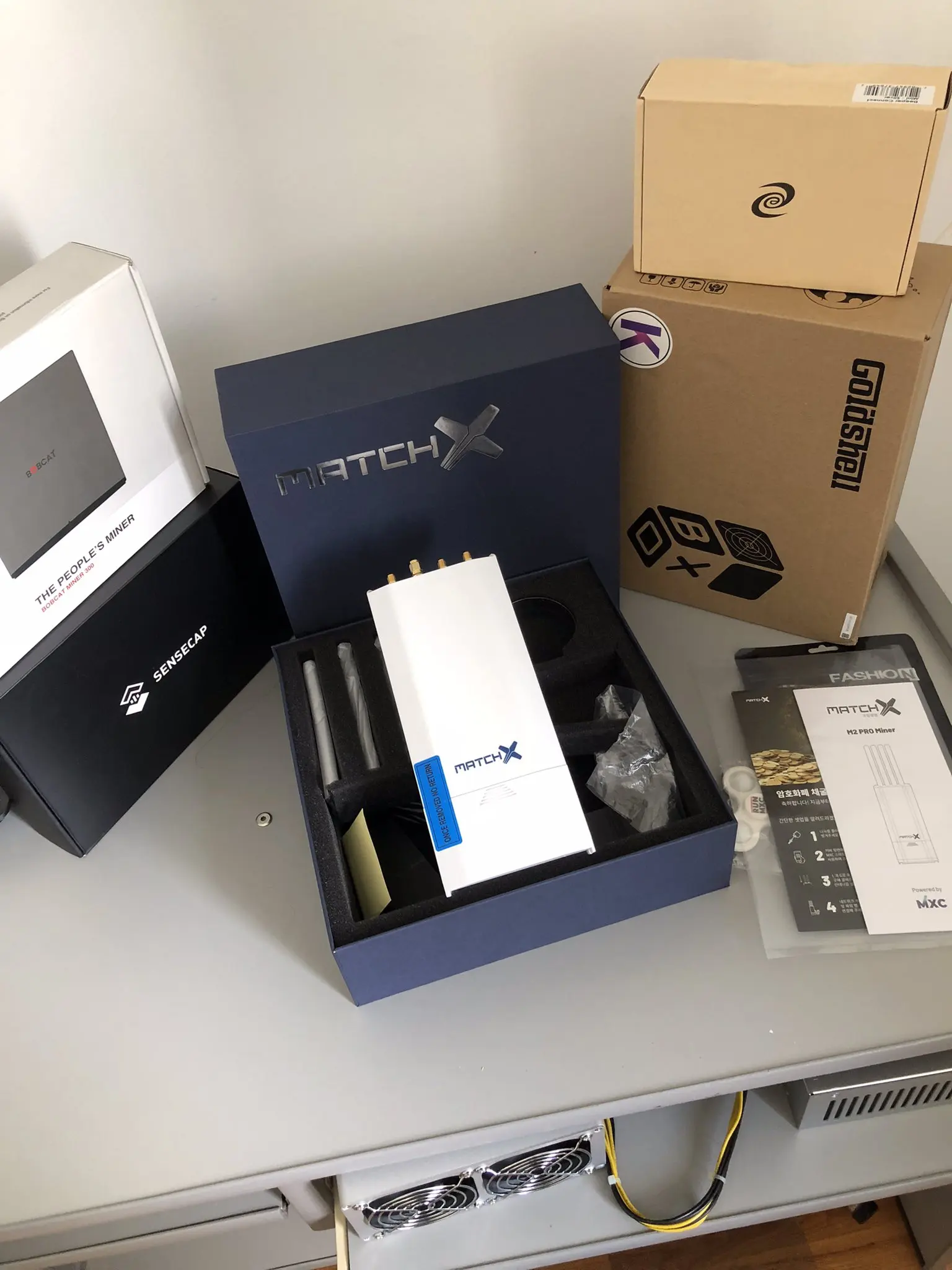 

Buy 2 Get 1 Free New MATCHX M2PRO MXC BTC DHX Miner EU 868MHz Version