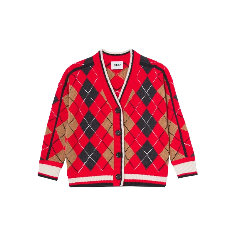 

NIGO Children's Long Sleeve Casual Cardigan #nigo32461