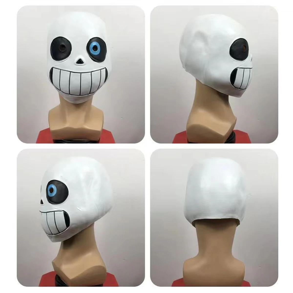 Маска на лицо в виде черепа папируса для косплея