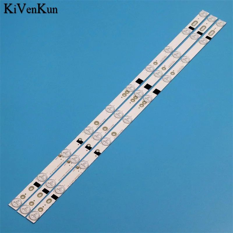 

3 шт./компл. новые светодиодные лампы для ТВ Awox LD32HD Redline 32EX553, 2 полоски подсветки