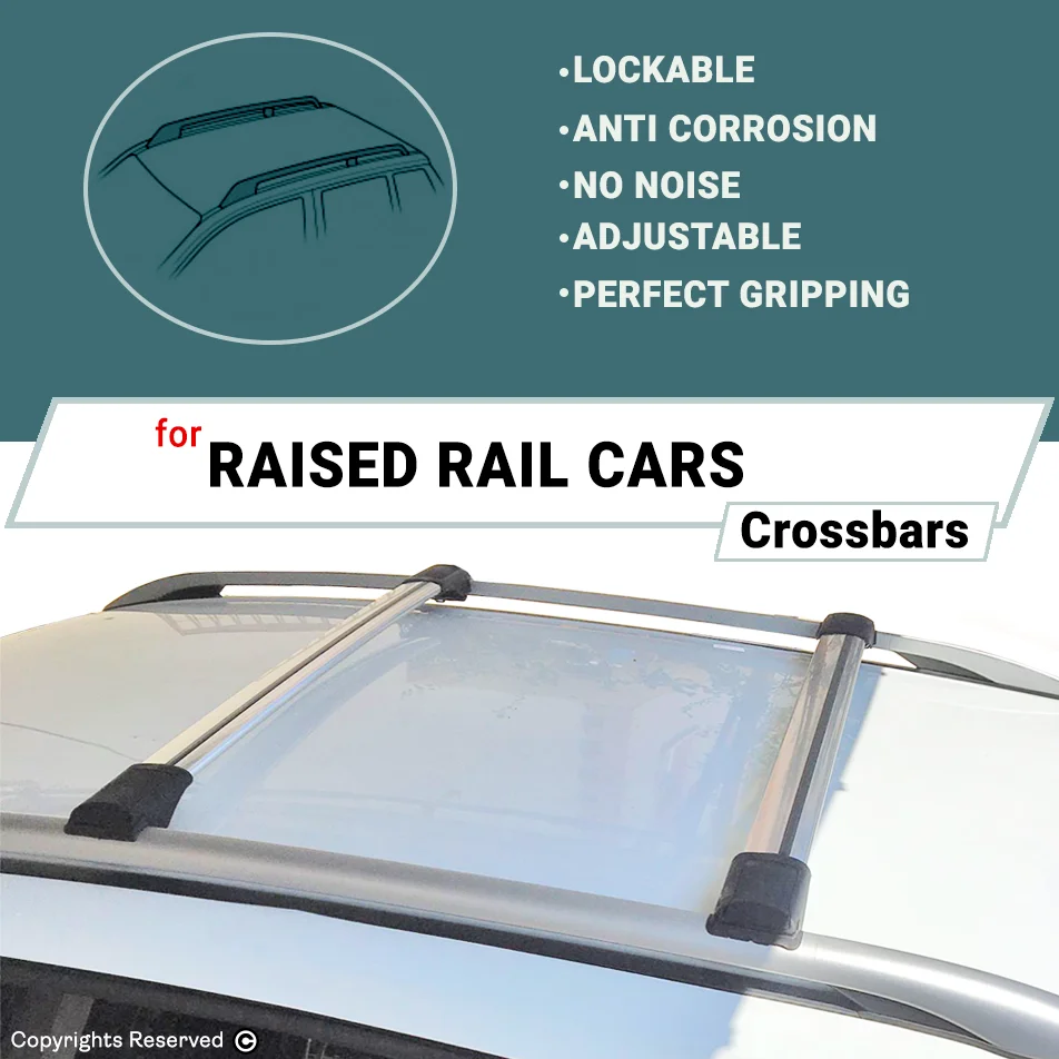 BARS FOR AUDI A6  ALLROAD (C8) 2019 ON  ALUMINUM ALLOY LOCKABLE CAR ROOF RACK LUGGAGE CARRIER CROSSBAR