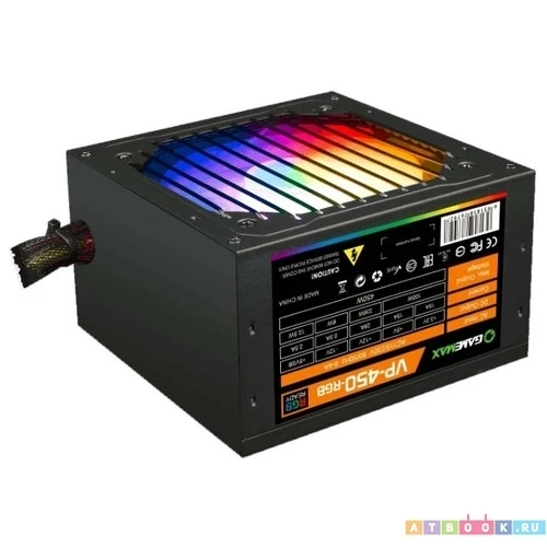GameMax VP-450-RGB Блок питания RGB Ready VP-450-RGB80+ |