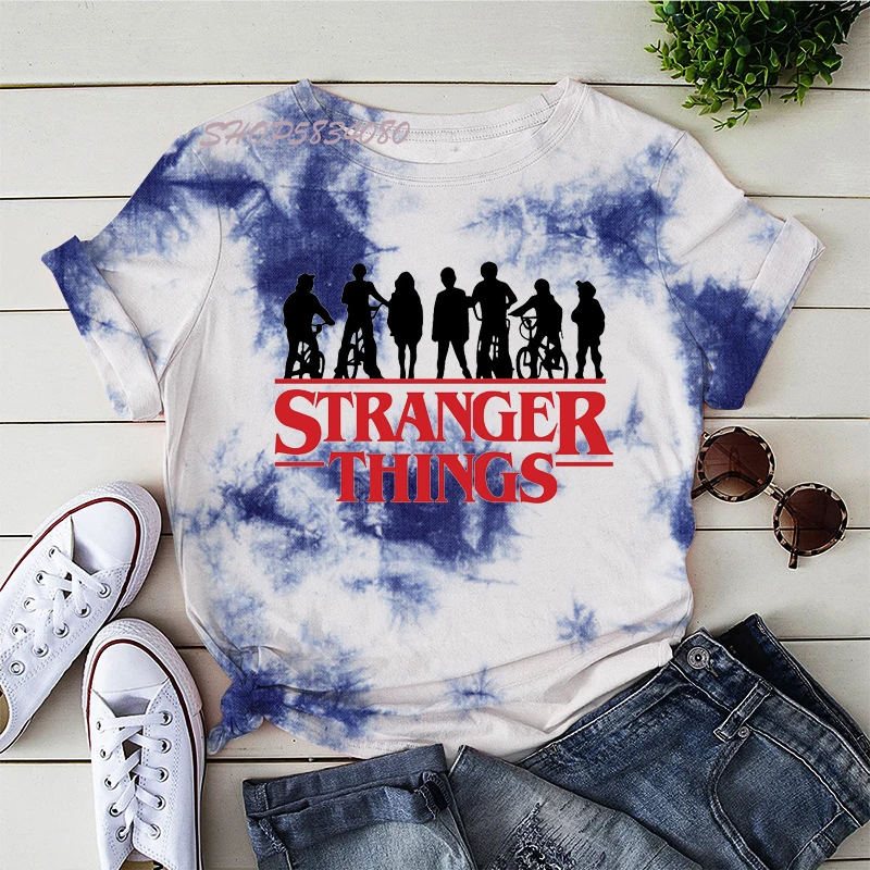 

Unisex Upside Down Stranger Things 4 Hellfire Club T Shirt Women Ullzang Eleven T-shirt Aesthetic Fashion Tshirt Top Tees Female