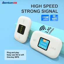 Unlocked Wifi Wireless Router Portable Mini 3G4G Modem Lte Mifi Pocket With Sim Card Unlimited Internet For Mobile Wifi Hotspots
