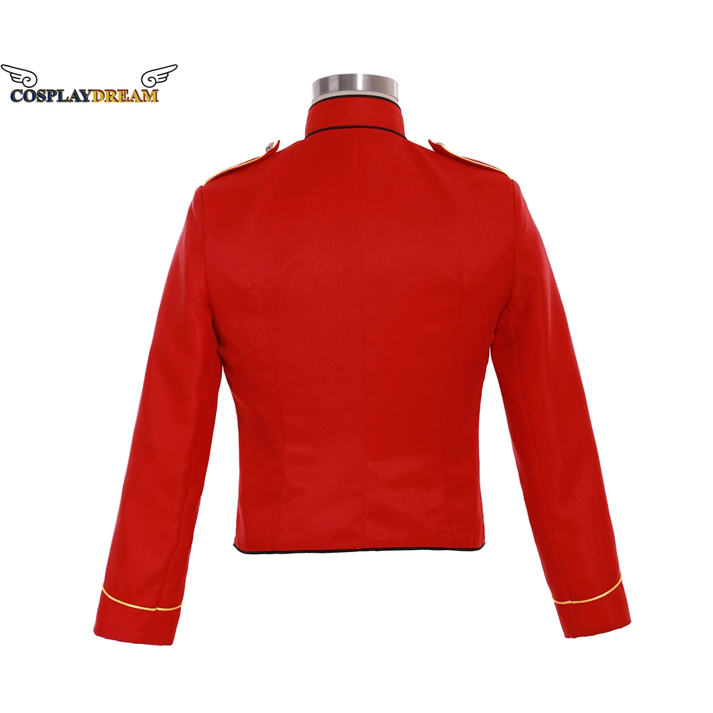 Костюм для косплея Майкла Джексона красное пальто куртка Майкл Джексон