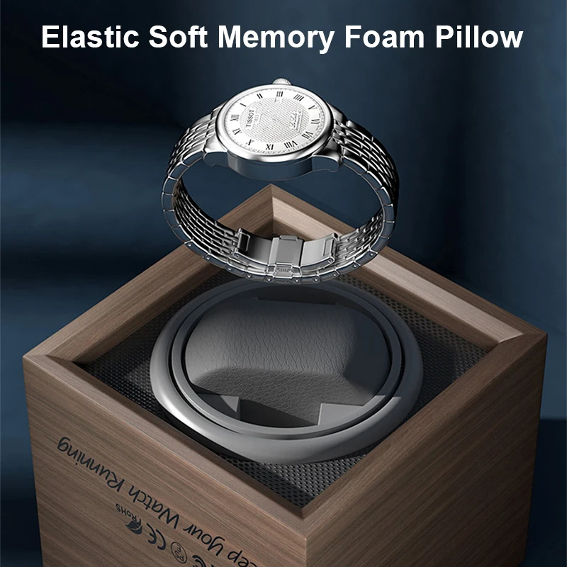 Wood Watch Winder High-End 2 4 6 Slot Automatic Watches Box with Mabuchi Motor Watch Cabinet Clock Storage Box