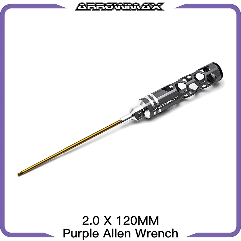 

Arrowmax Honeycomb Allen Wrench 2.0 x 120MM, Tip, RC Helicopter, Hex Wrench Driver Tools Kit, for RC Helicopter, For RC Drone