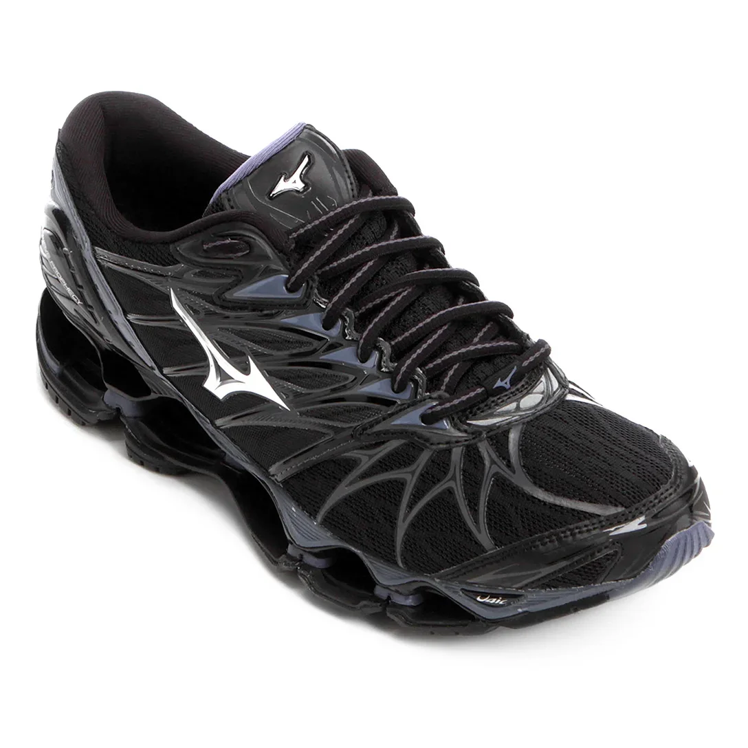 

Tênis Mizuno Wave Prophecy 7 Masculino - Preto+Prata