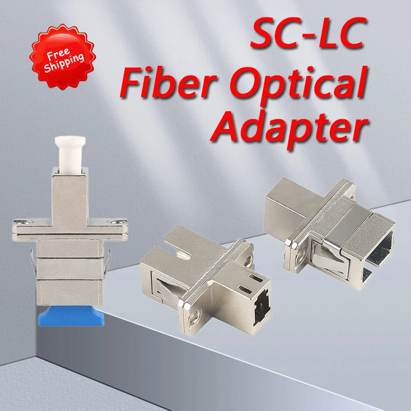 

SC-LC LC-SC Fiber Optic Adapter Adapter Flange Coupler Adapter Single Mode SC Female - LC Female