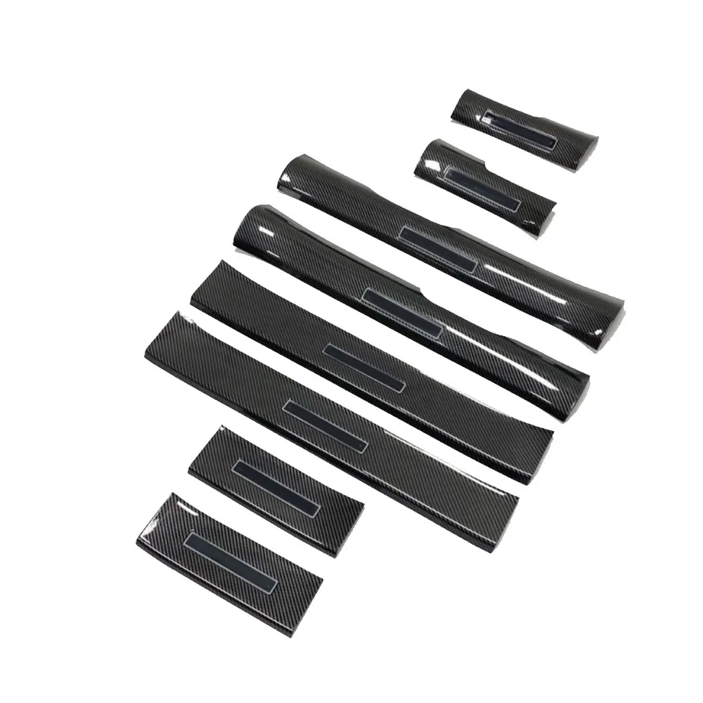 Накладка на порог двери автомобиля для BYD Yuan Up EV 2024 ~ 2026 2025 ABS Защитная Накладка на порог на педаль наклейки аксессуары