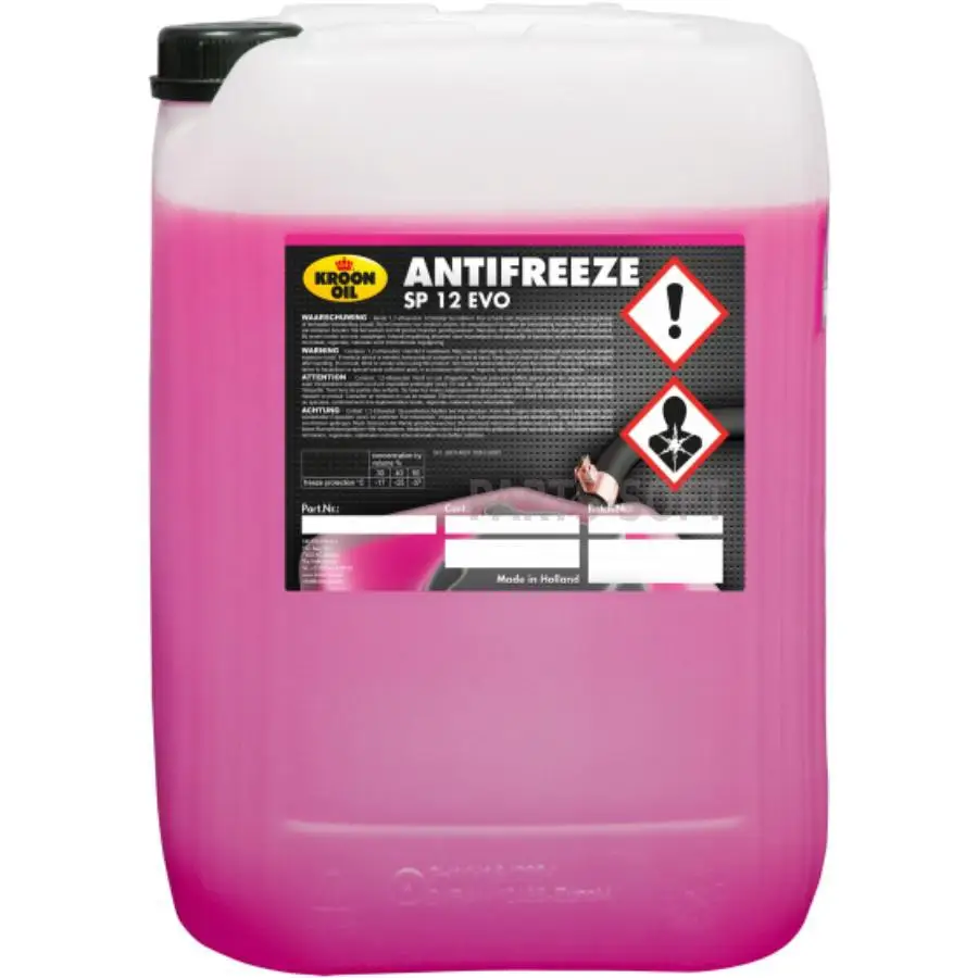 KROON-OIL 36996 Антифриз концентрат Antifreeze SP 12 EVO 20L ( )