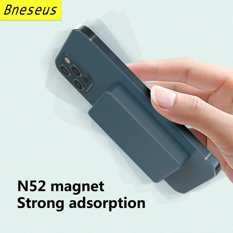 Mini Magnetic Wireless Power Bank External Auxiliary Battery Pack Macsafe Apple Charger For iPhone 12 13 14 Portable Powerbank