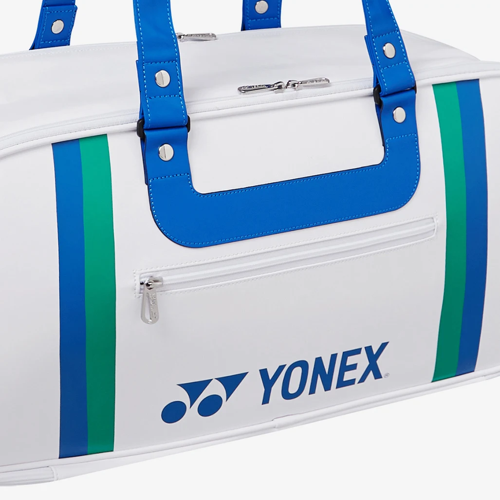 YONEX 75th Anniversary Edition PU Leather Badminton Racket Bag Large Capacity Sports Racquets Tennis Bag Tournament Limited