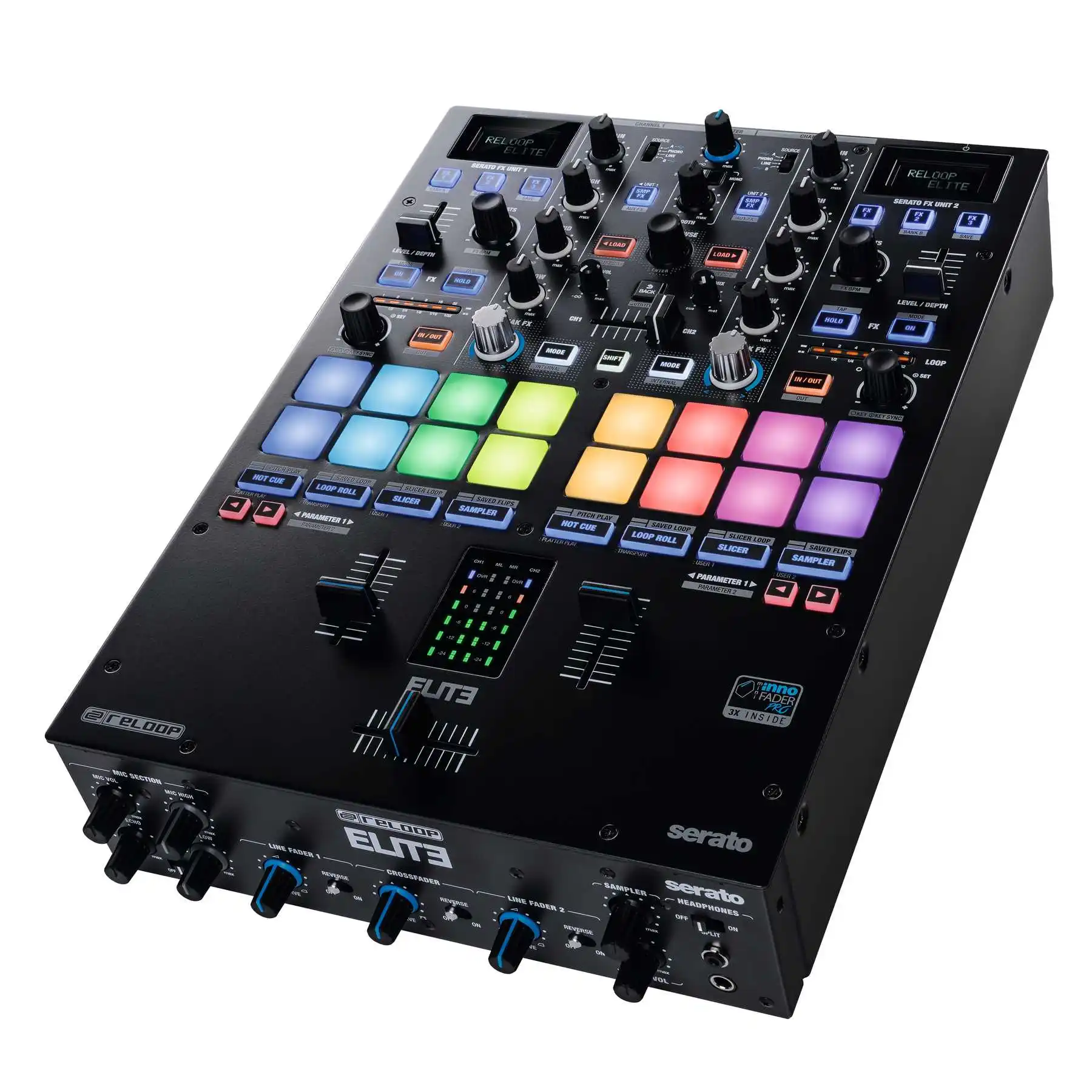 

100% OFFICIAL Reloop Elite 2-channel DVS Mixer for Serato