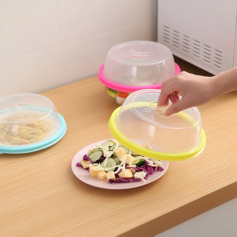 

Specialty Tools Microwave Food Covers Refrigerator Dustproof Fruits Vegetables Protect Cover Kitchen Accessories Useful Gadgets