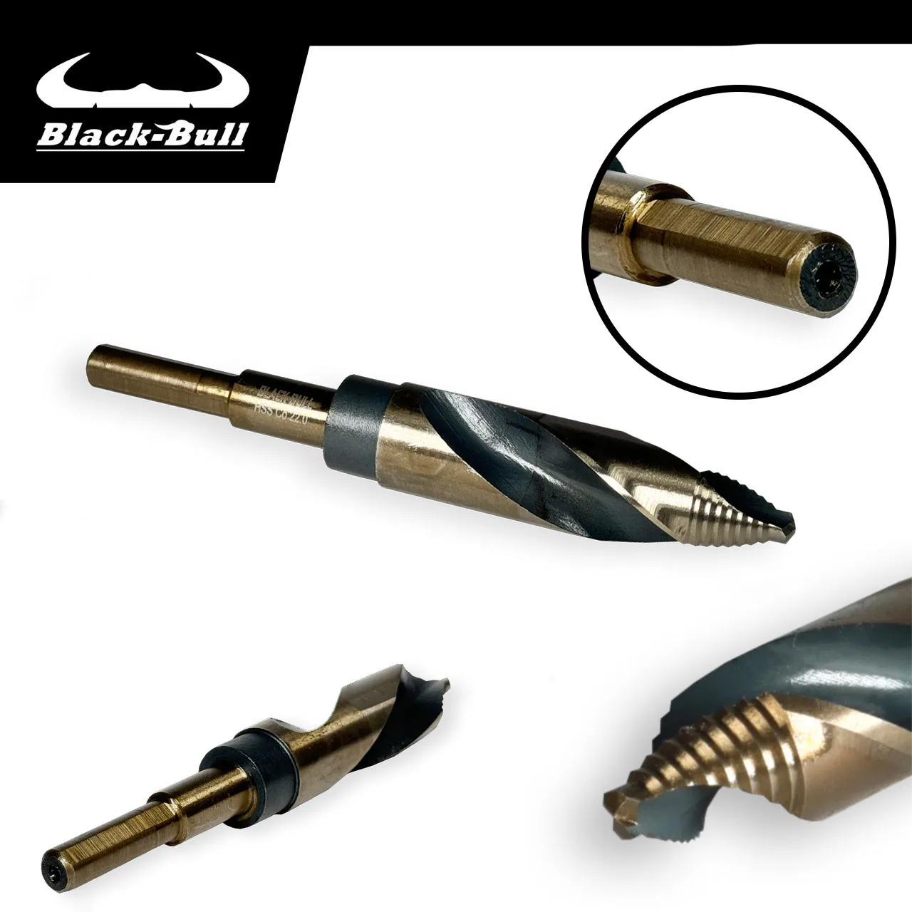 Ступенчатое сверло General drill nos Gritley 14 мм ~ 22