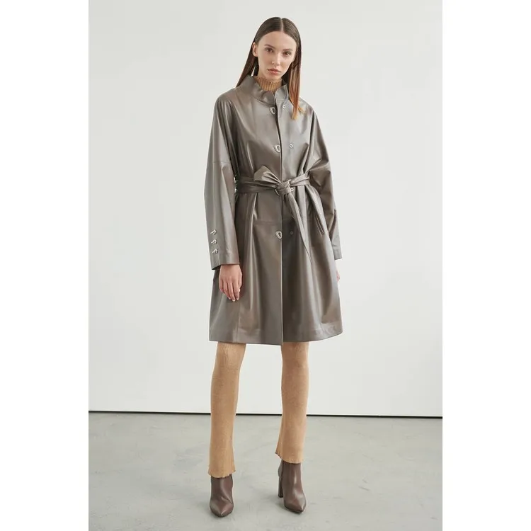 Рисунок 3 - Noella Доларес Кожаное пальто