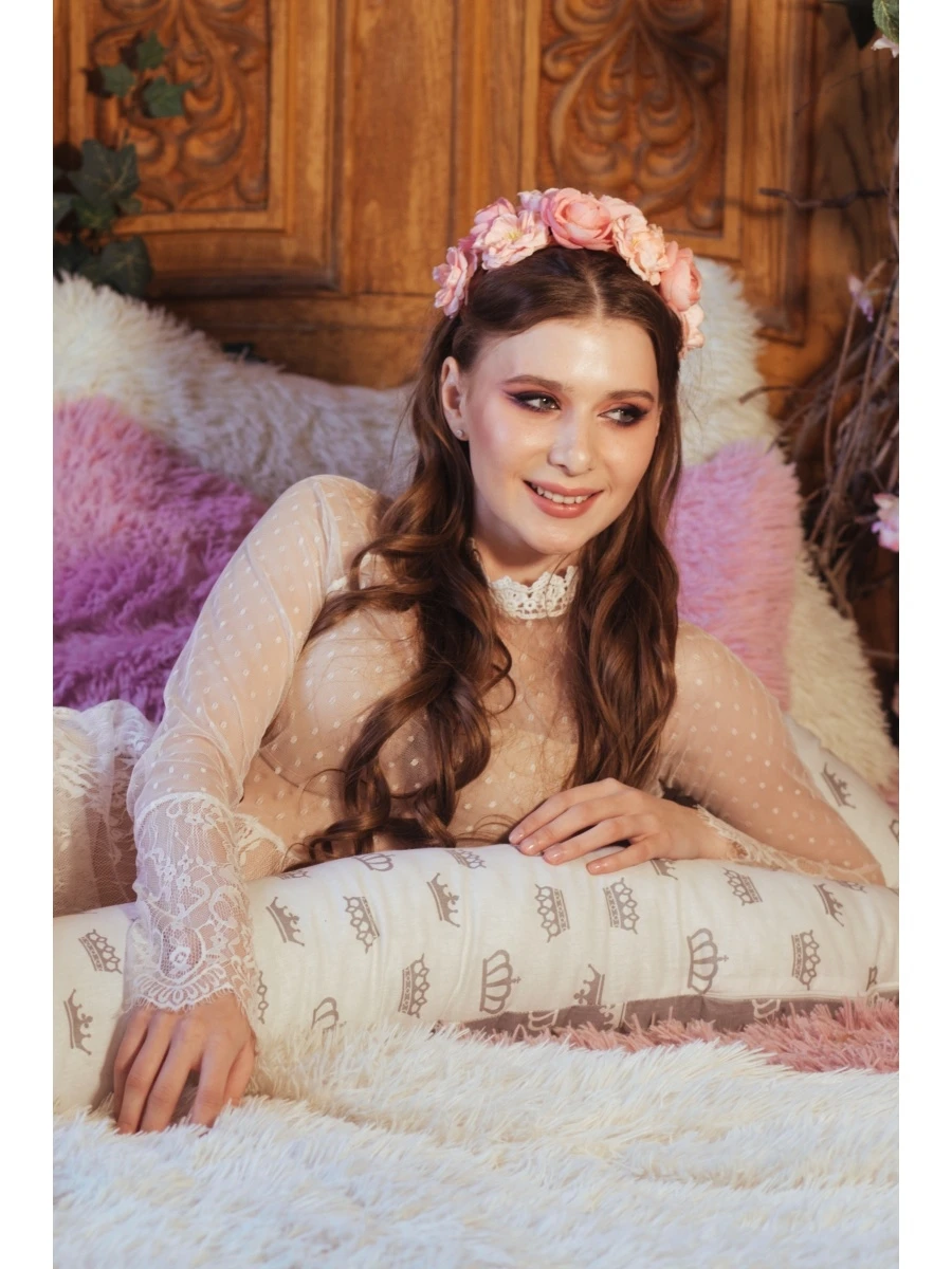 Pillow for pregnant women and lactating rest sleep 340 х30 cm | Pregnant