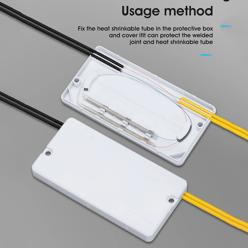 10 шт. коробка для защиты кабеля от падения оптического волокна термоусадочные