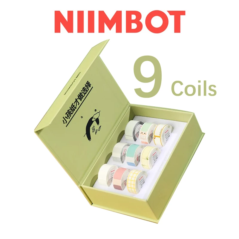 NiiMbot D11 D110 D101Label Sticker Label Paper Self-adhesive tape Waterproof D11 Cable Label for NiiMbot D101 Printer