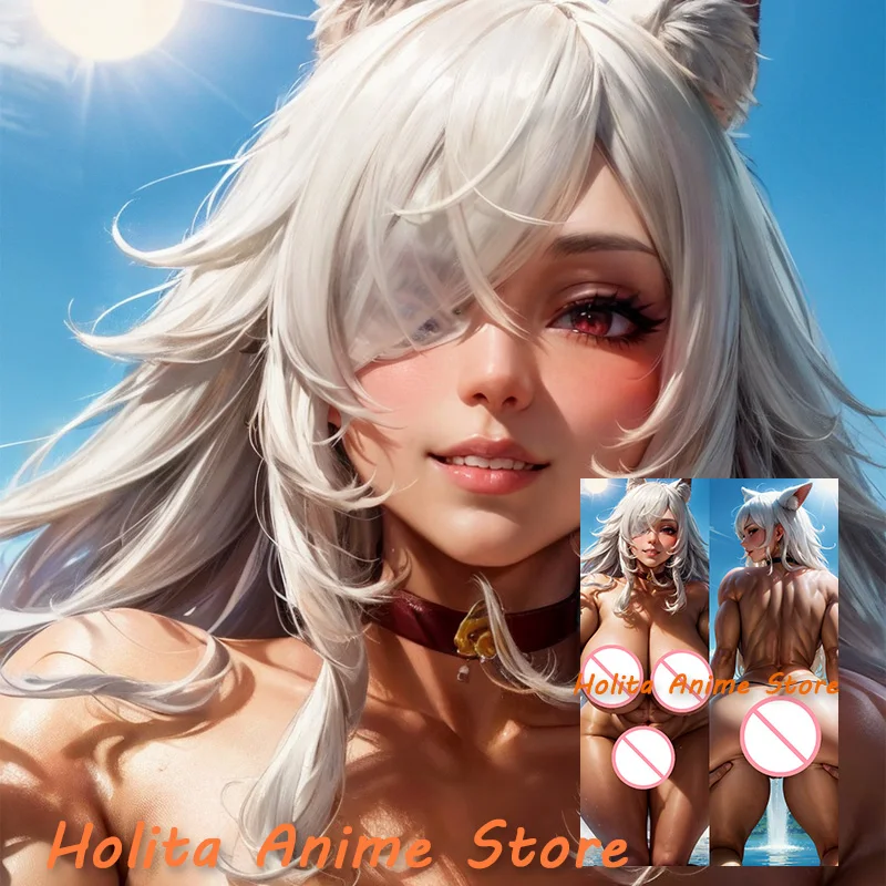 

Двусторонняя наволочка для подушки Dakimakura Ghislaine Dedoldia