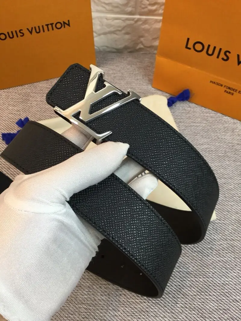 точная копия 1:1 Универсальный Простой Мужской Ремень Louis Vuitton Копирующий КлассичесКие Модели Модный Роскошный Пояс Для Бутиков В Деловом
