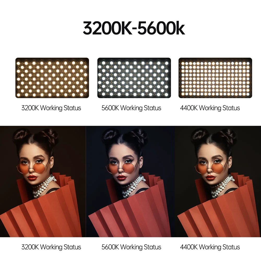 U600 U800 LED Photo Studio Light for Tiktok Youbute Live Video Lighting 40W/50W Portable Recording Photography Panel Lamp - купить по