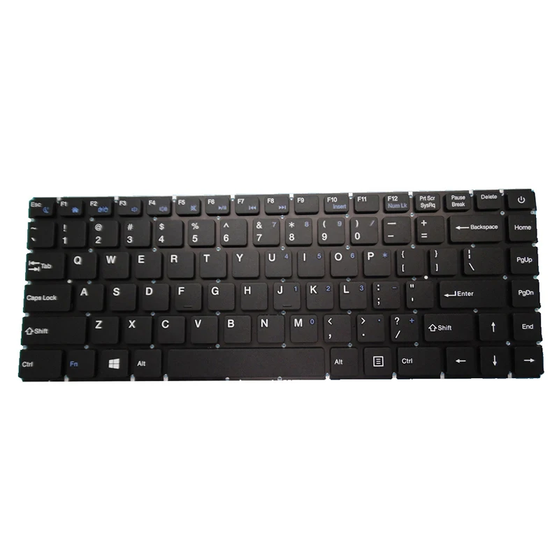 Клавиатура для ноутбука DIGMA CITI E600 ES6017EW CITI E601 ES6018EW CITI E602 ES6019EW CITI E603 ES6020EW, черная, США