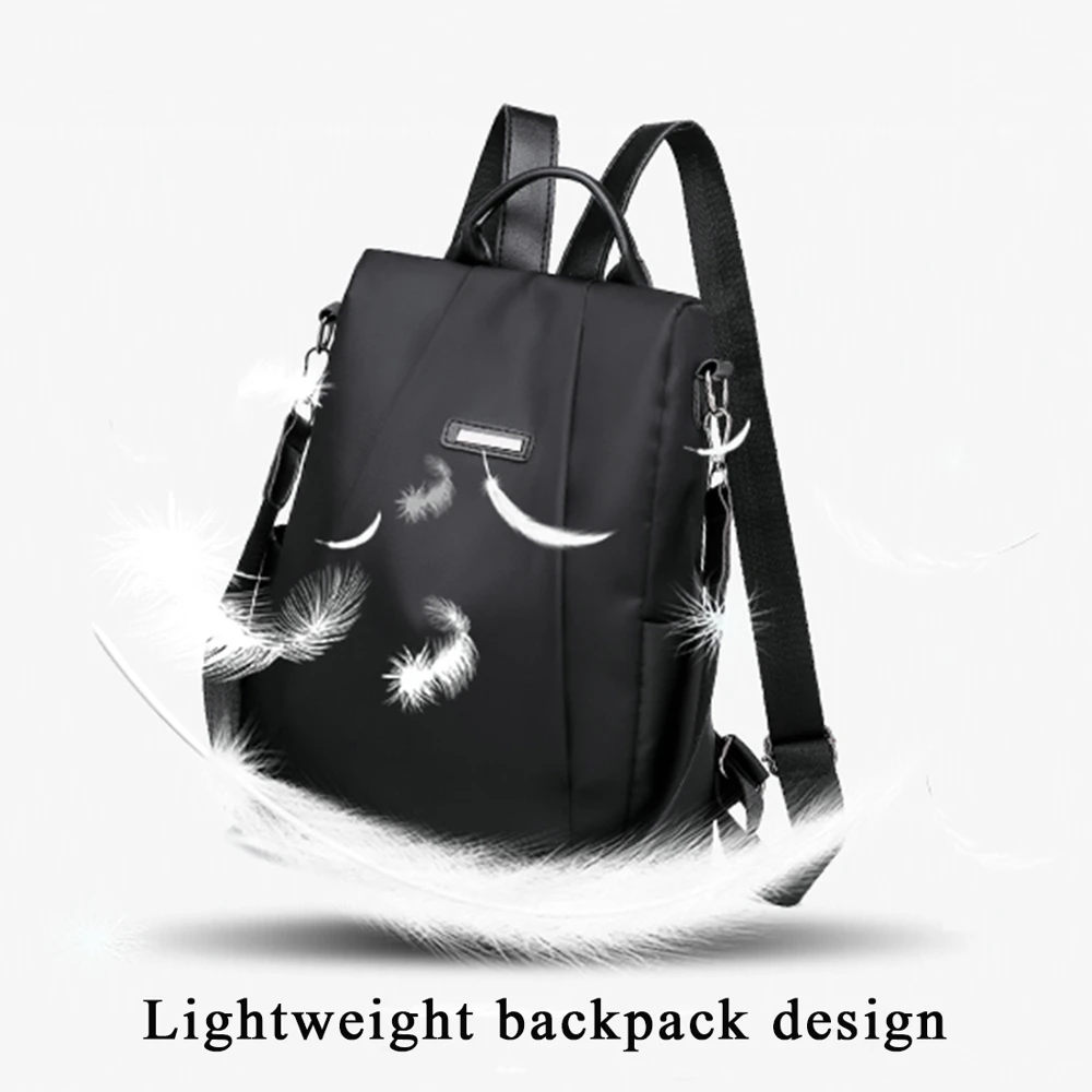 

Handbag Backpack Travel Women Oxford Waterproof Cloth Anti-Theft Bag Shoulder Larger Hot Capacity Bag Shoulder Schoolbag