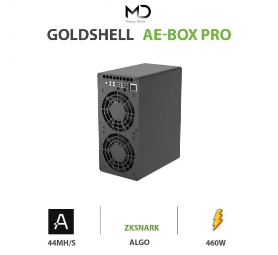 Новый майнер Goldshell AE-BOX Pro ALEO 44Mh/s 460W