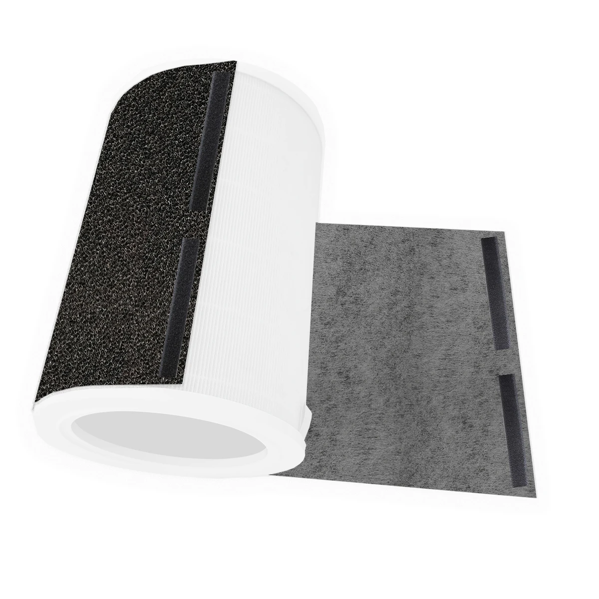 

2/Pcs Compatible With Xiaomi Mi Air Purifying Filter 3MM, Odor And Dust Protective Activated Carbon Sponge Wrap Filter