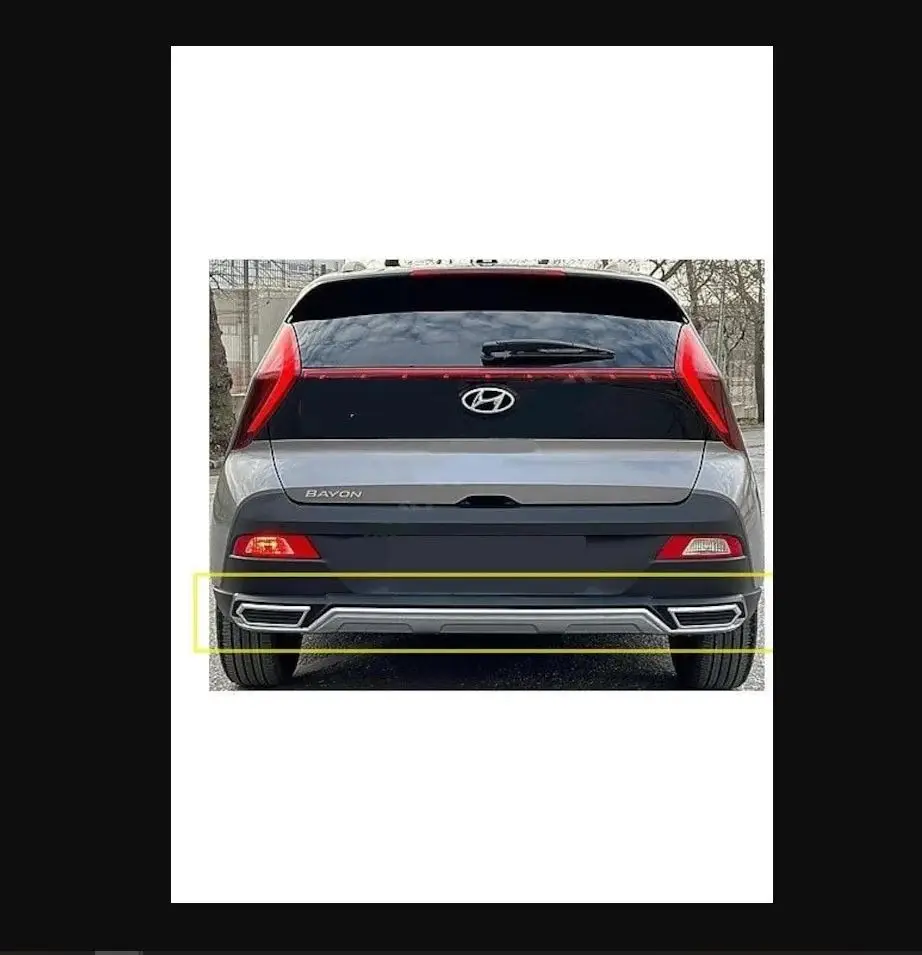 Защита для переднего и заднего бампера Hyundai Bayon Oem модель 2021 2022 2023 2024 2025