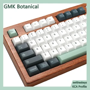 142 клавиш GMK ботанические колпачки для клавиш KCA профиль колпачок для клавиш PBT сублимационная механическая клавиатура колпачок для MX Switch 61/6468/75/87/98
