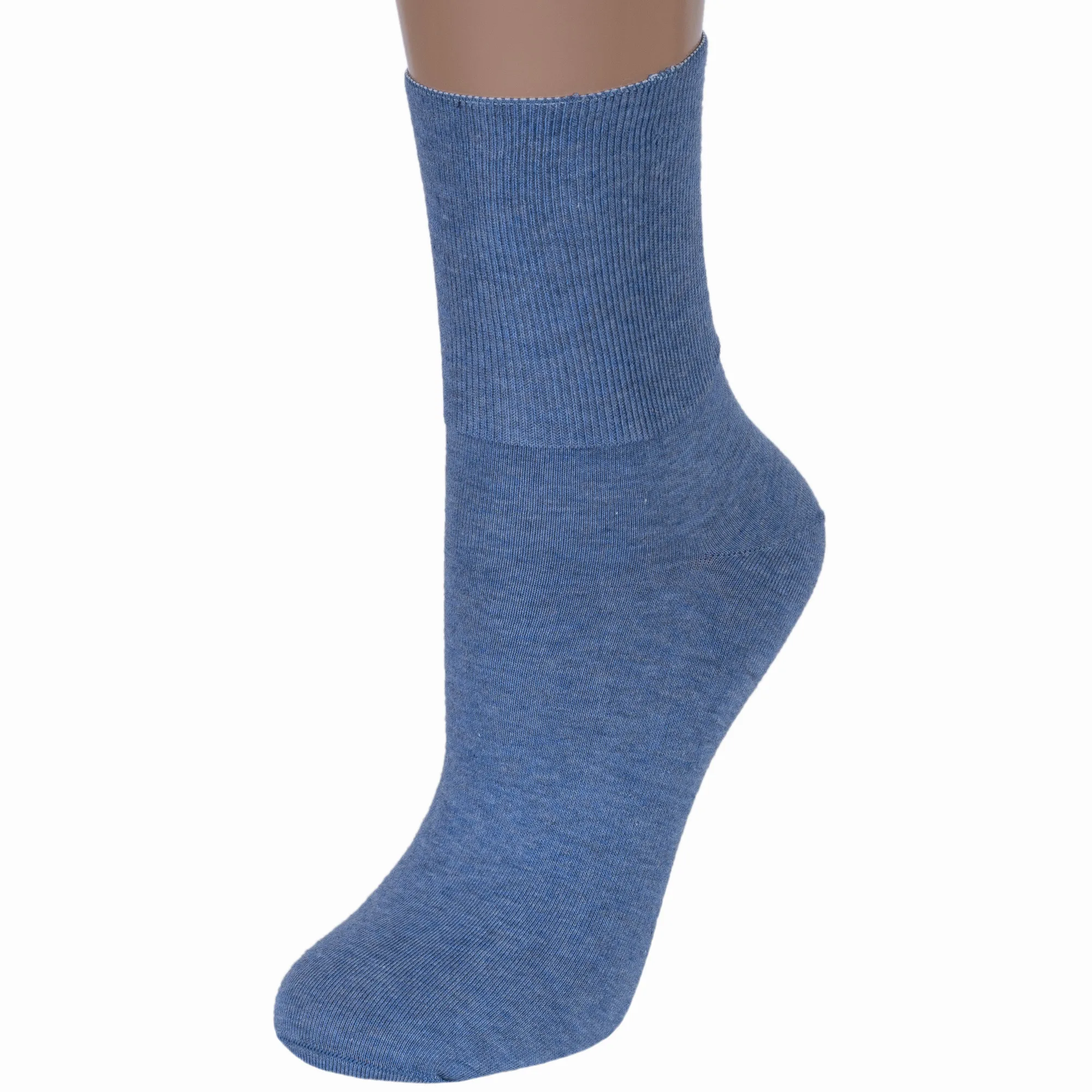 Комплект из 3 пар женских носков с широкой резинкой RuSocks (Орудьевский трикотаж)