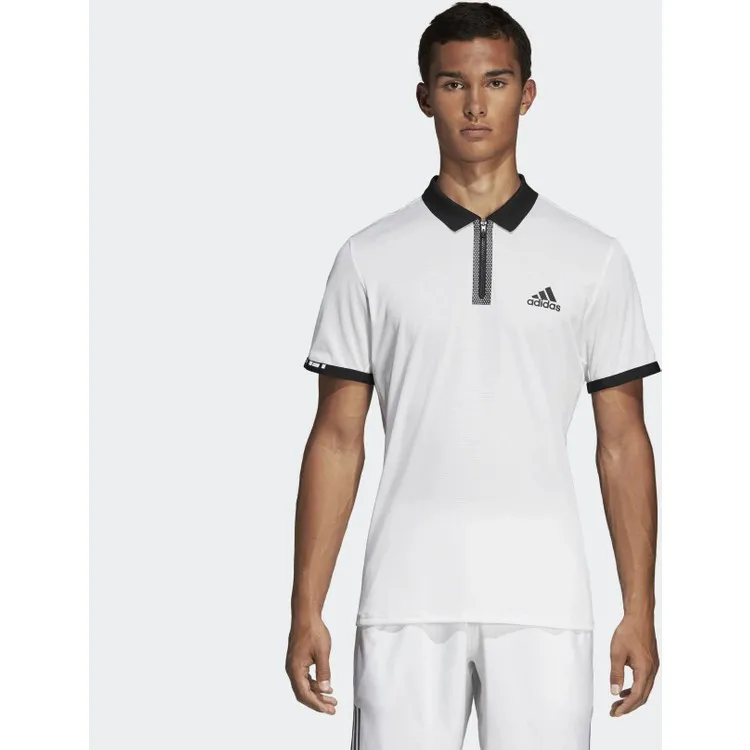 adidas Мужская футболка с воротником-поло