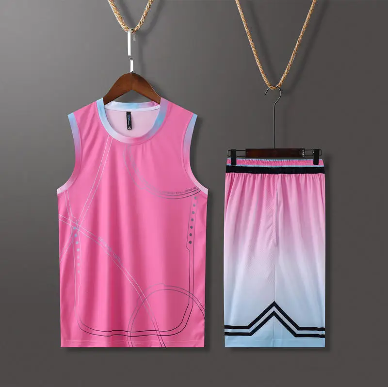 

LQA212-3 2022 fashion China men women basketball suit