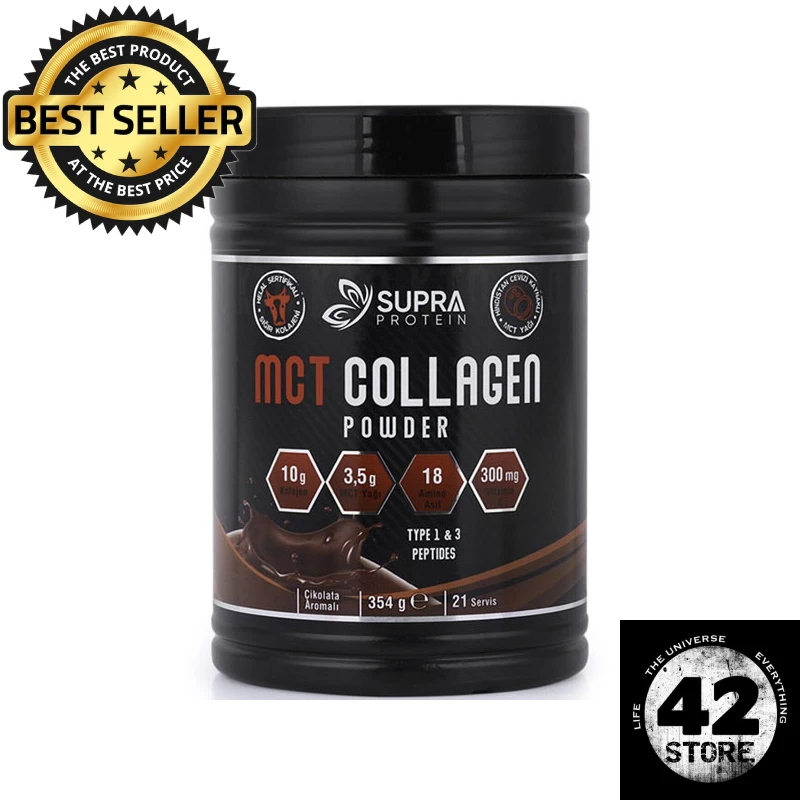 

Supra Protein MCT Collagen 354 gr Chocolate Flavor Original High Quality