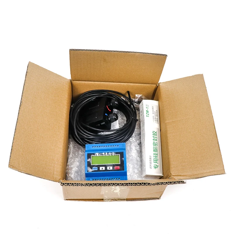 DN50-700mm ПВХ труба 1.0% точный зажим модульного типа ультразвуковой цифровой