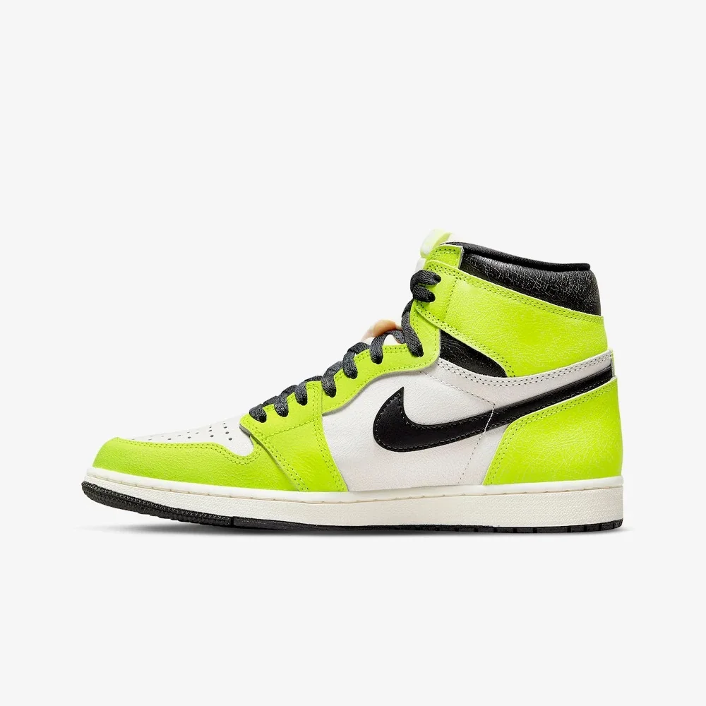 Оригинальные высокие баскетбольные туфли Nike Air Jordan 1 в стиле ретро унисекс для