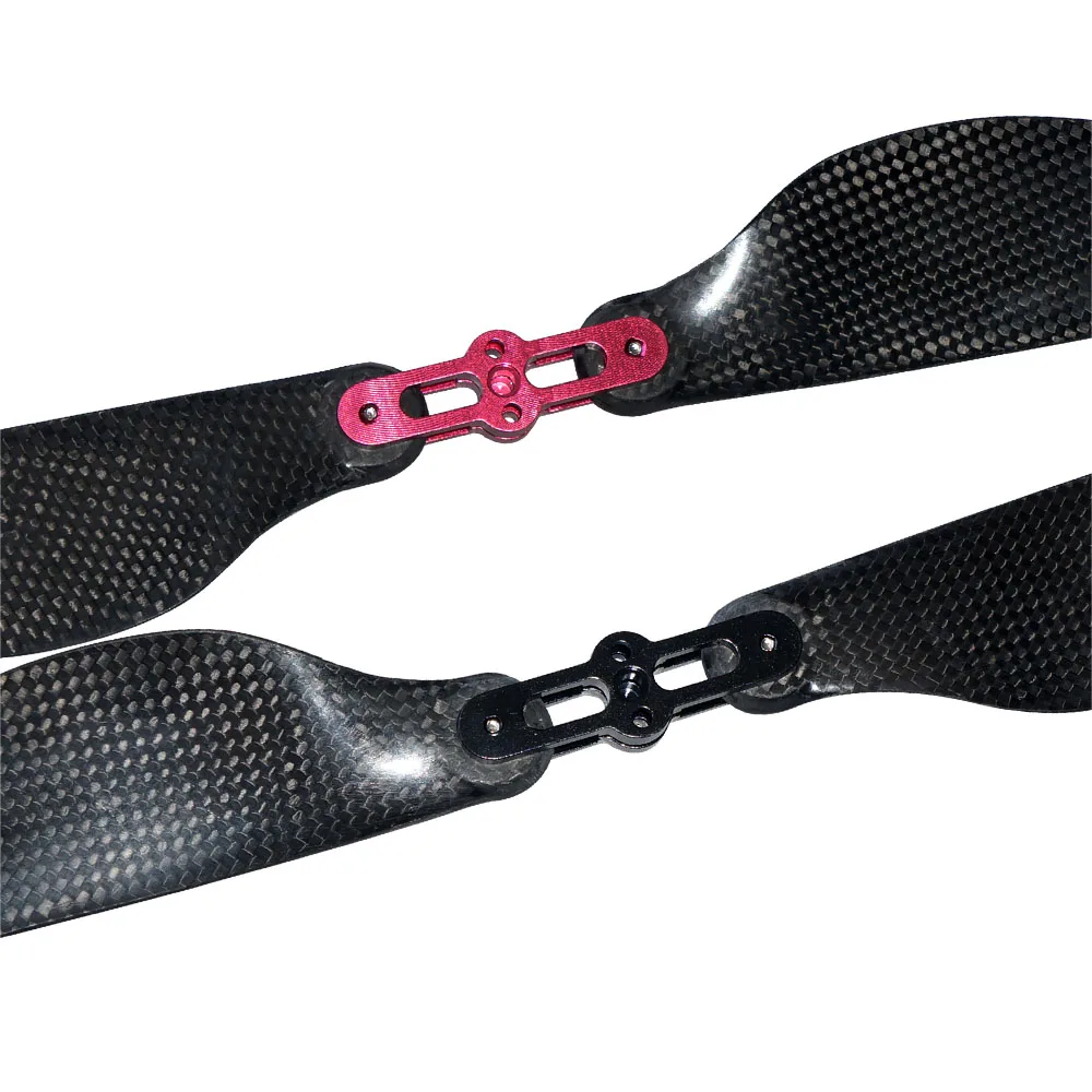 

Carbon Fiber Propeller Folded 4 Blades 18inch Light Weight Low Noise CW CCW Propsfor Quad Copter Drone