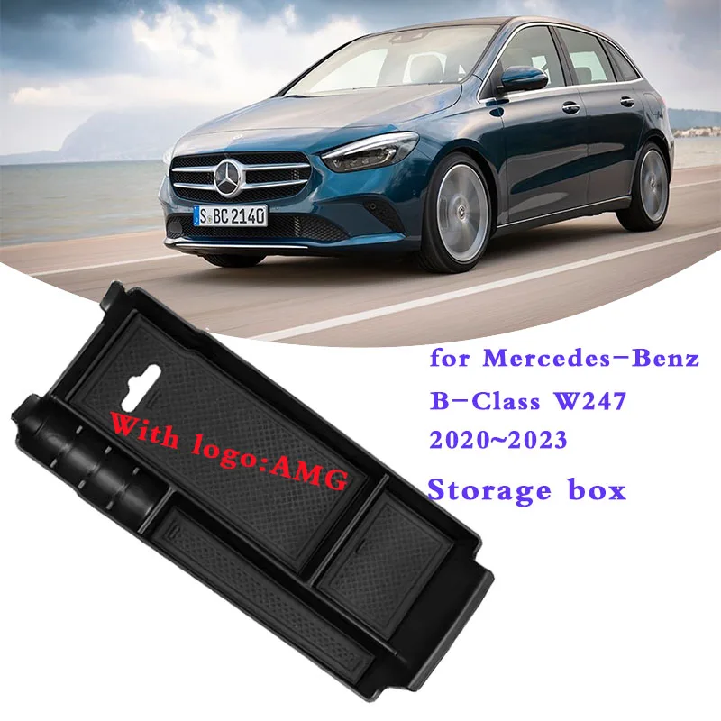 

for Mercedes-Benz B-Class W247 2020 2021 2022 2023 Car Armrest Storage Box Center Console Organizer Interior Styling Accessories