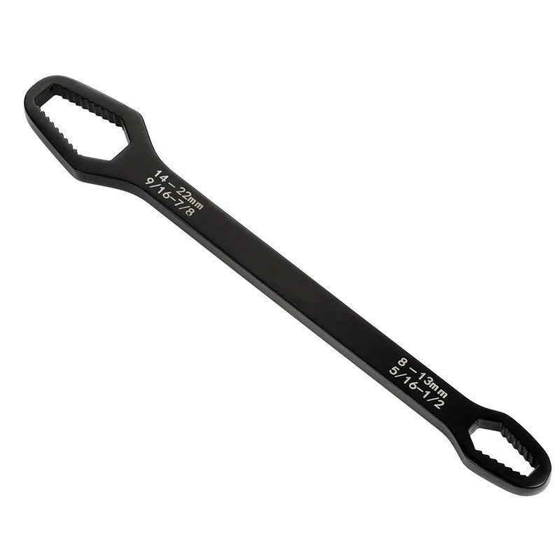 

8-22mm multi-function plum wrench double-head self-tightening adjustable universal wrench bicycle and motorcycle repair tools