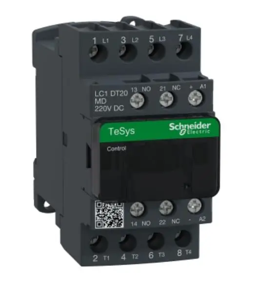 Контактор LC1DT20MD LC1-DT20MD TeSys Deca 4P (4 NO) стандартная катушка AC-1 от 0 до 440 В 20 А 220