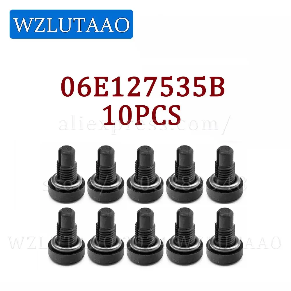 

2/6/10 шт. винт выхлопного холодильника для нагнетателя 06E 127535 B 06E 127 535 B для VW Touareg Audi A4 A5 A6 A7 A8 Q5 Q7 3.0L V6